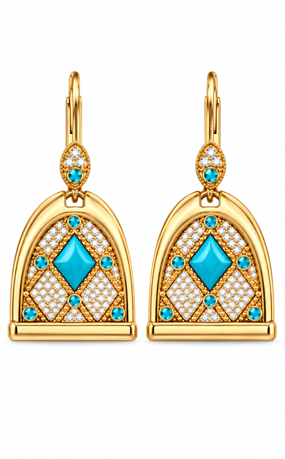 Cavallo Stirrup Diamond Earrings
