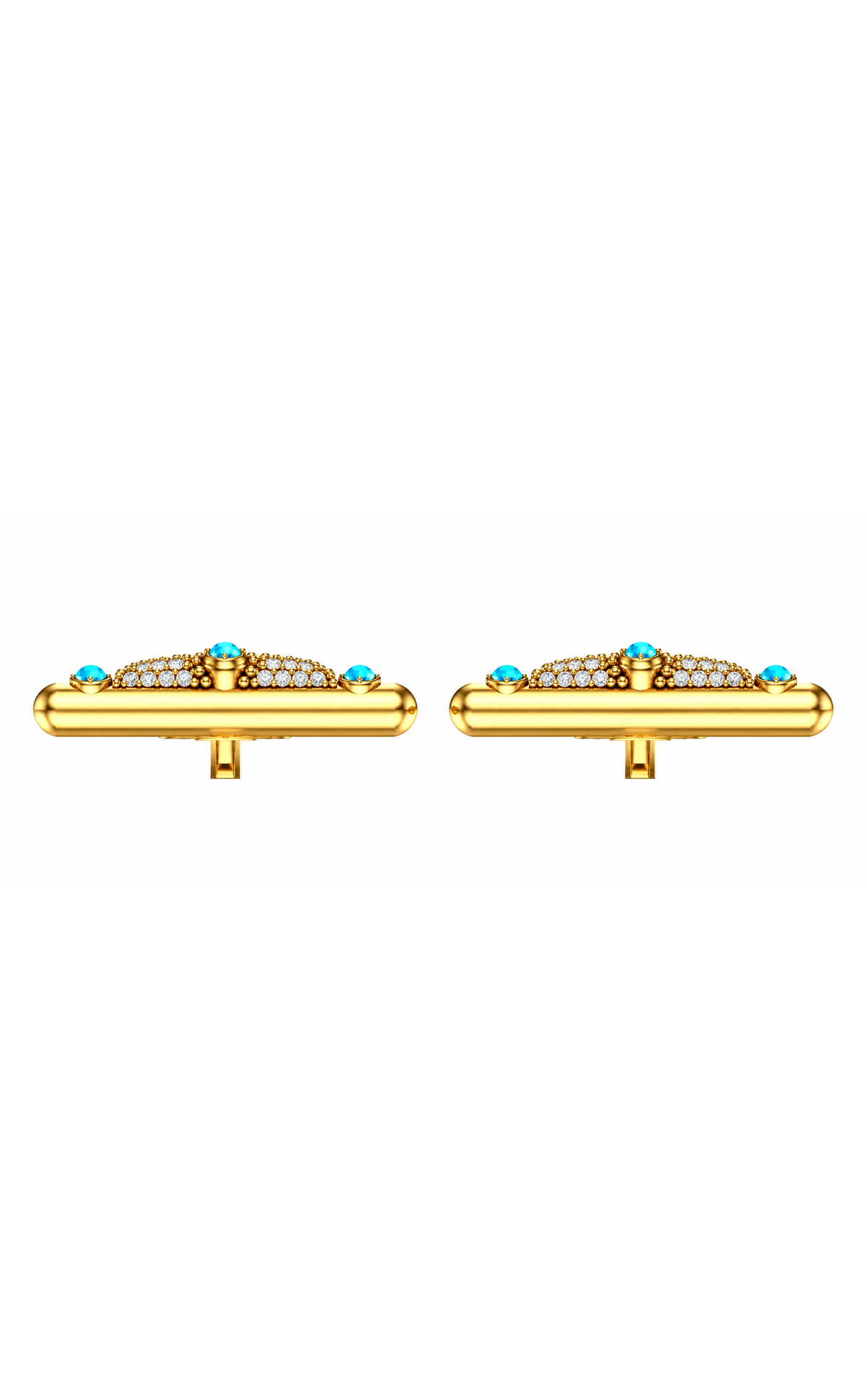 Cavallo Stirrup Diamond Earrings