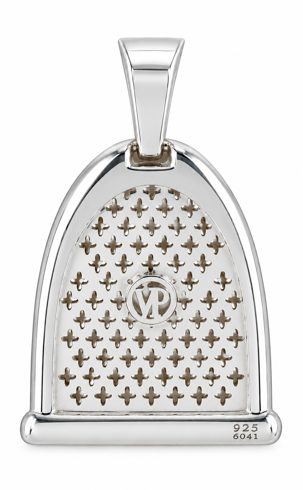 Cavallo Stirrup Diamond Pendant