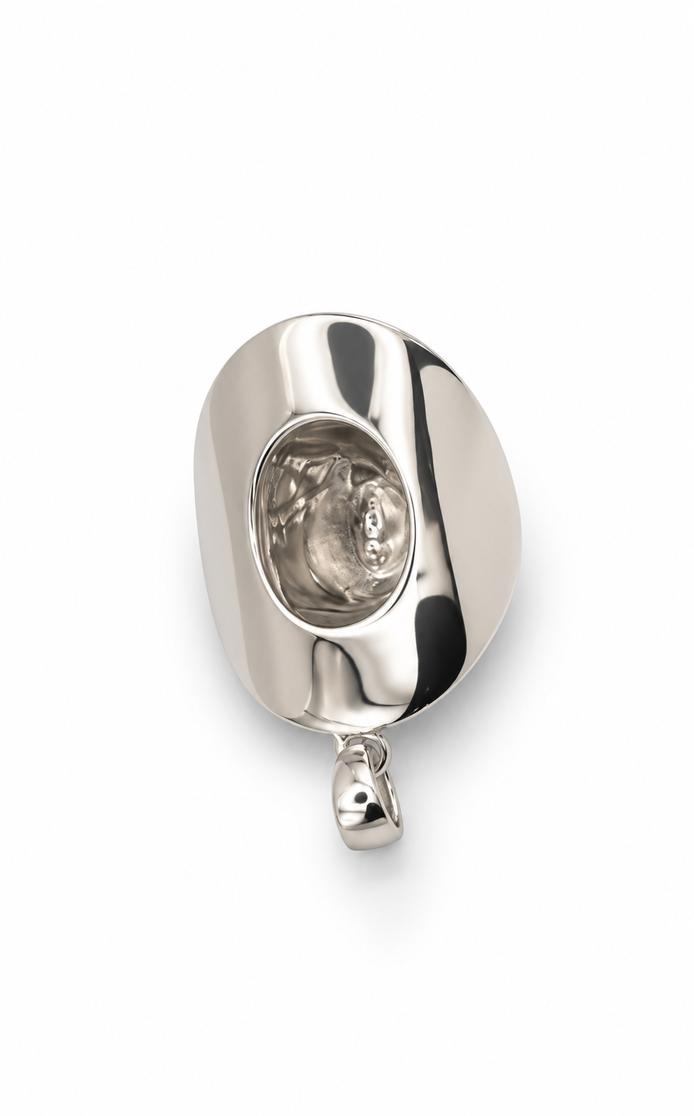 Cavallo Cowboy Hat Pendant, back