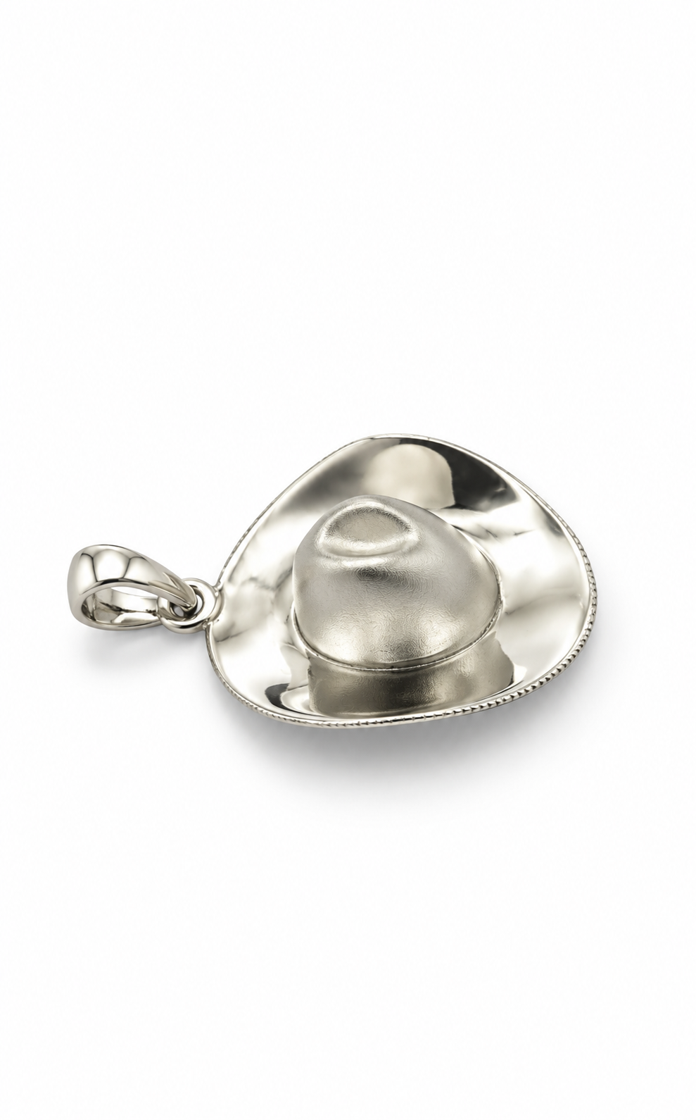 Cavallo Cowboy Hat Pendant, right