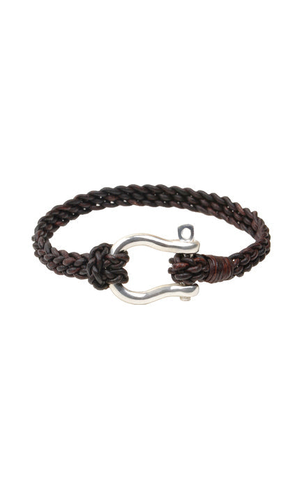Gold Diamond Shackle Bracelet by Vincent Peach