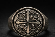 Kingdom Mens Signet Ring - Vincent Peach Fine Jewelry