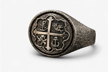 Kingdom Mens Signet Ring - Vincent Peach Fine Jewelry