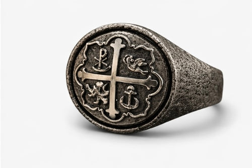 Kingdom Mens Signet Ring - Vincent Peach Fine Jewelry