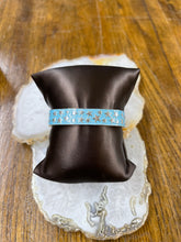 Blue Enamel Star Toulouse Bangle