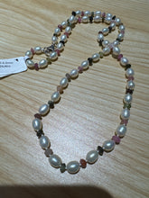 21” Tourmaline Pearl Necklace - Vincent Peach Fine Jewelry