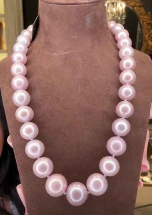 Soft Pink Necklace