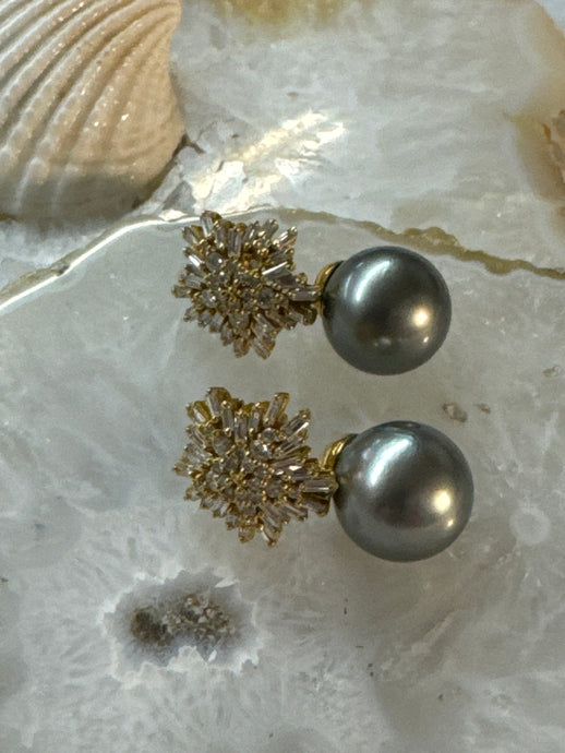 Starburst Diamond Earrings