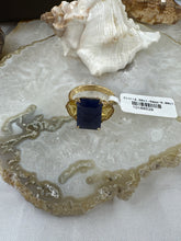 Citrine Sapphire Ring