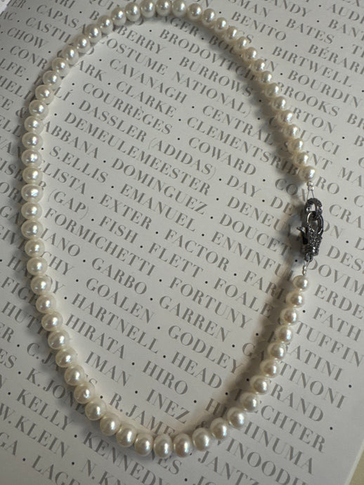 Perfectly Round Freshwater Necklace