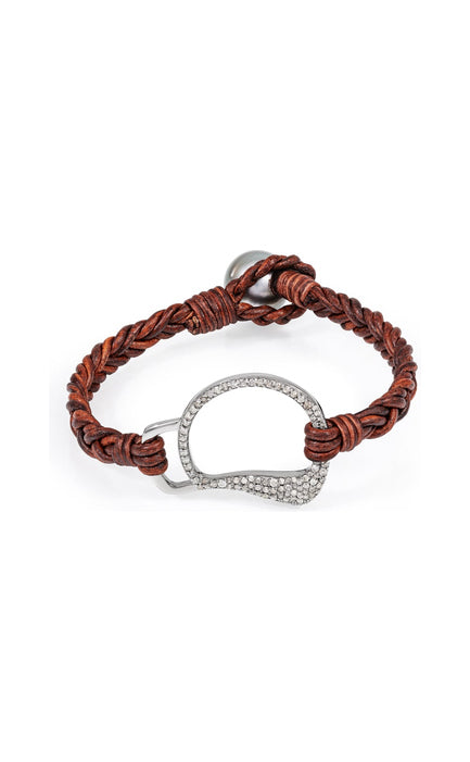 Diamond Cheval Bit Bracelet by Vincent Peach
