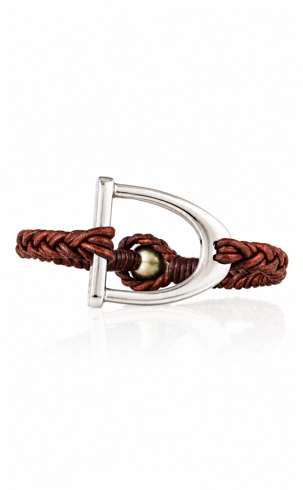 Derby Stirrup Bracelet by Vincent Peach, view 2
