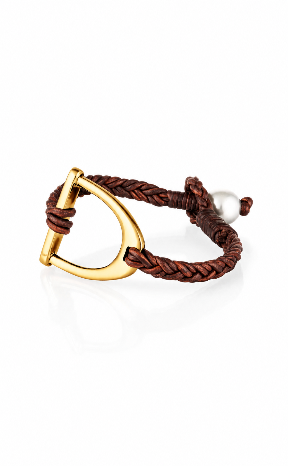 Derby Stirrup Bracelet by Vincent Peach, view 4