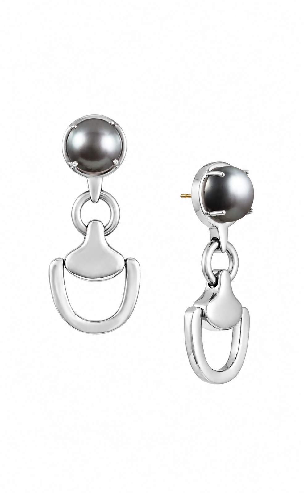 Tahitian Pearl Churchill Downs Earrings by Vincent Peach