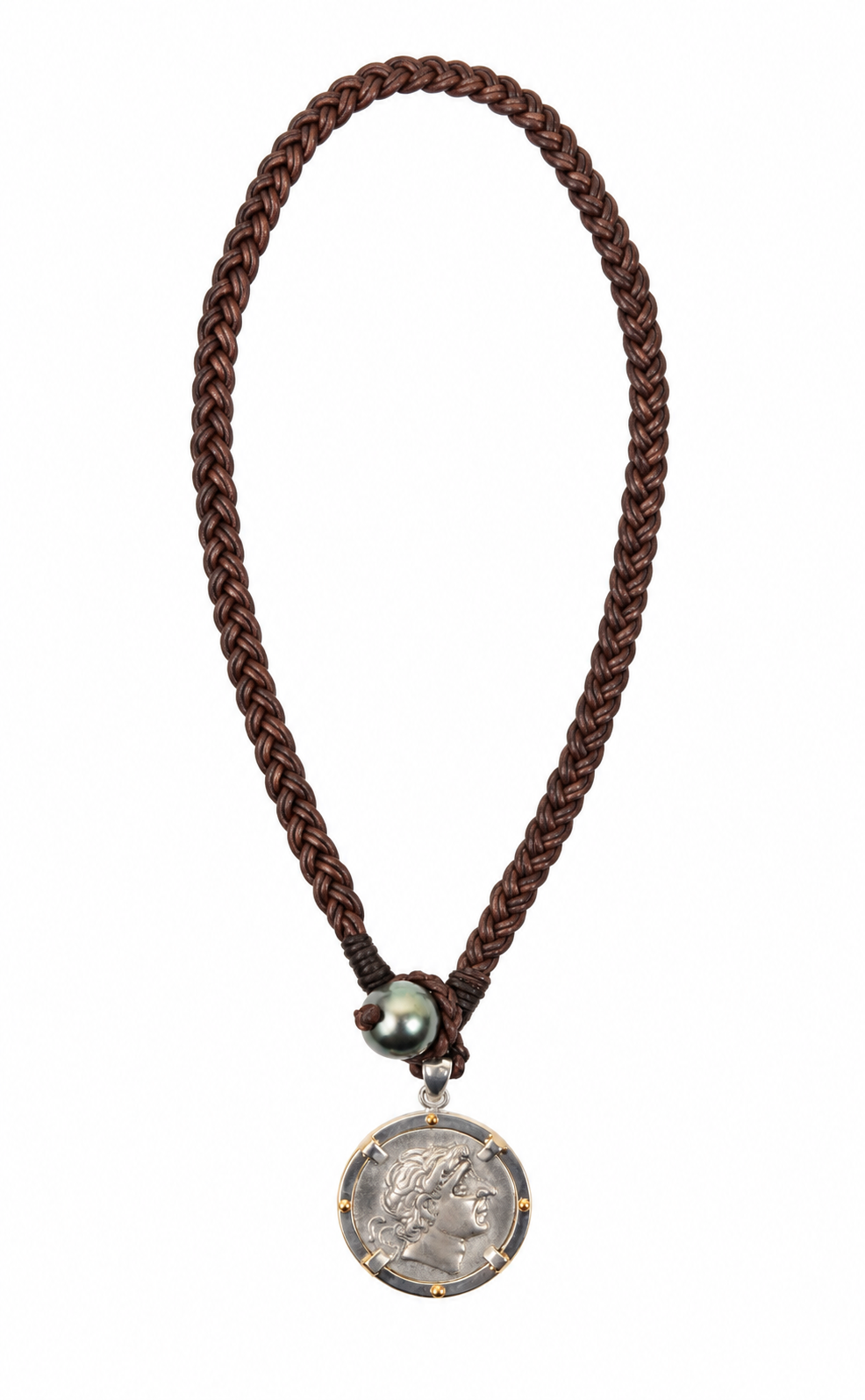 Tahitian Tribute Coin Necklace