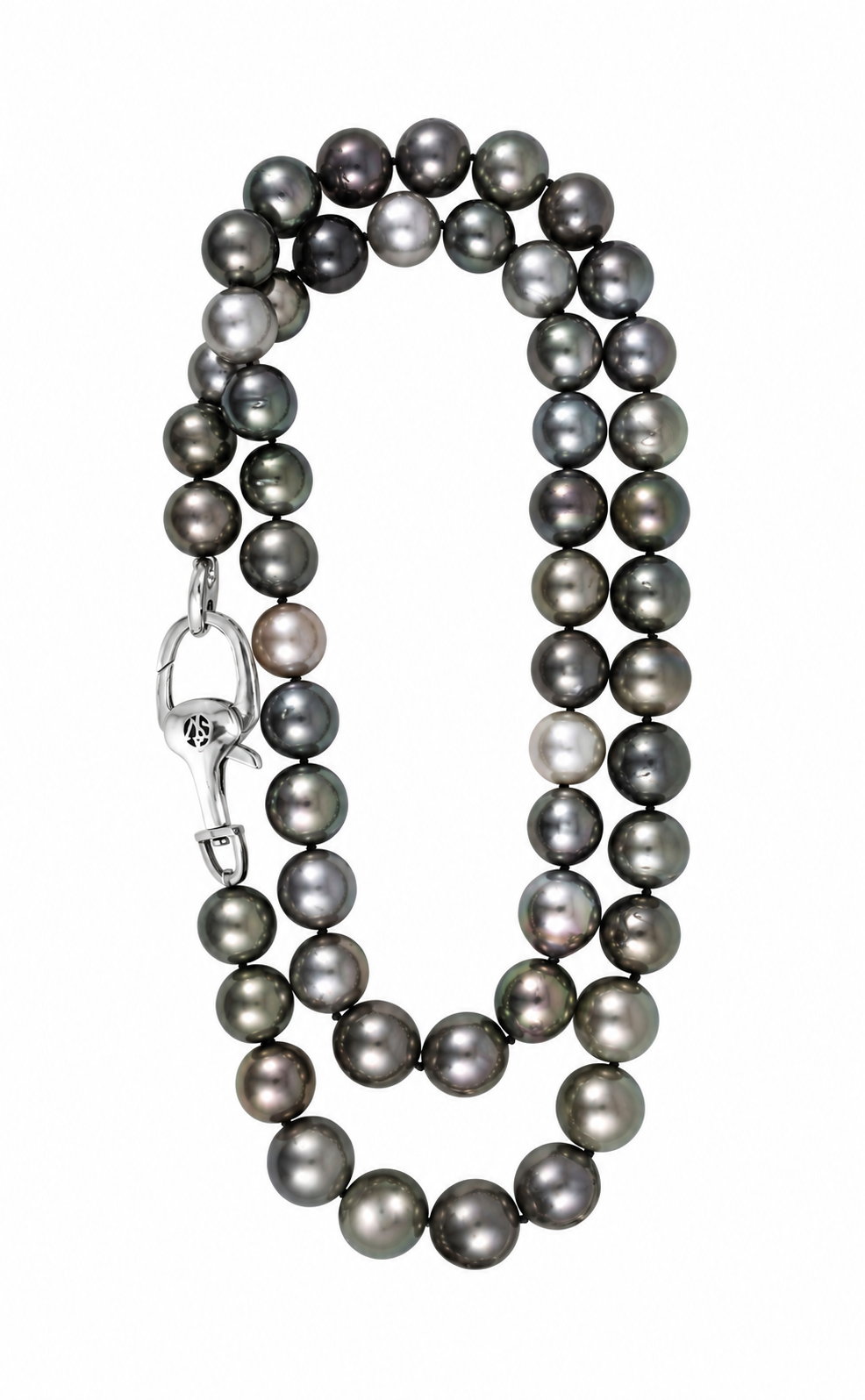 Tahitian Pearl Equestrian Opera Necklace by Vincent Peach
