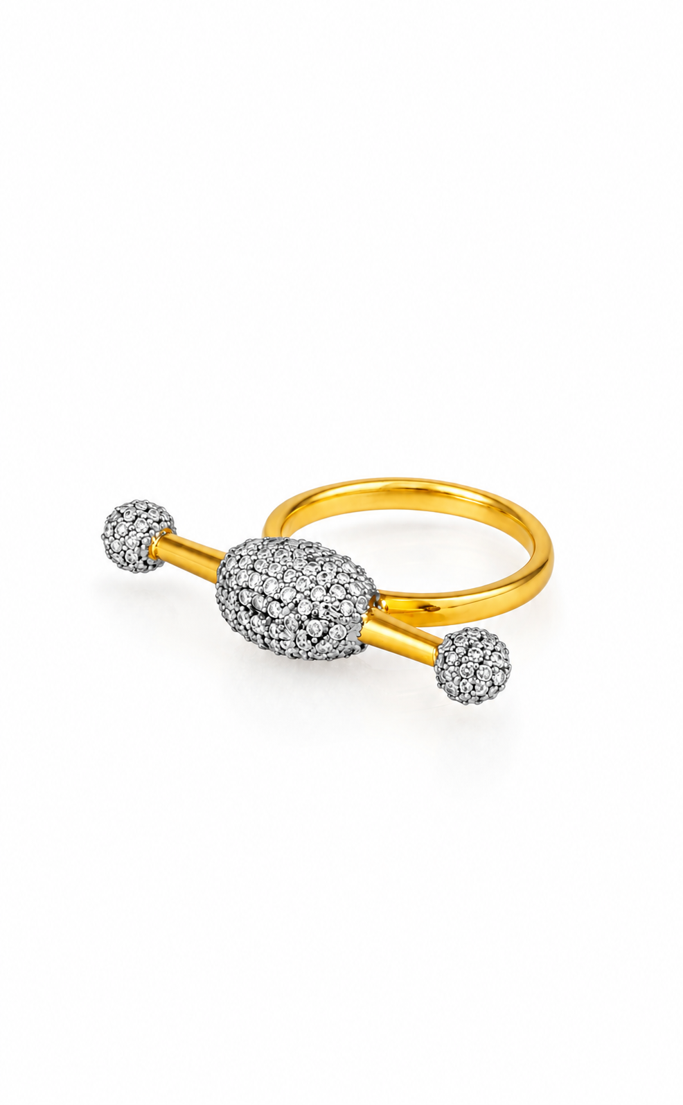 Cheval Diamond Ring by Vincent Peach, view 6