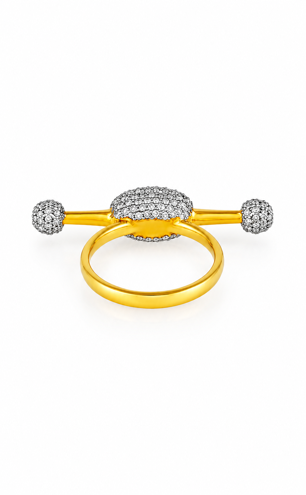 Cheval Diamond Ring by Vincent Peach, view 8