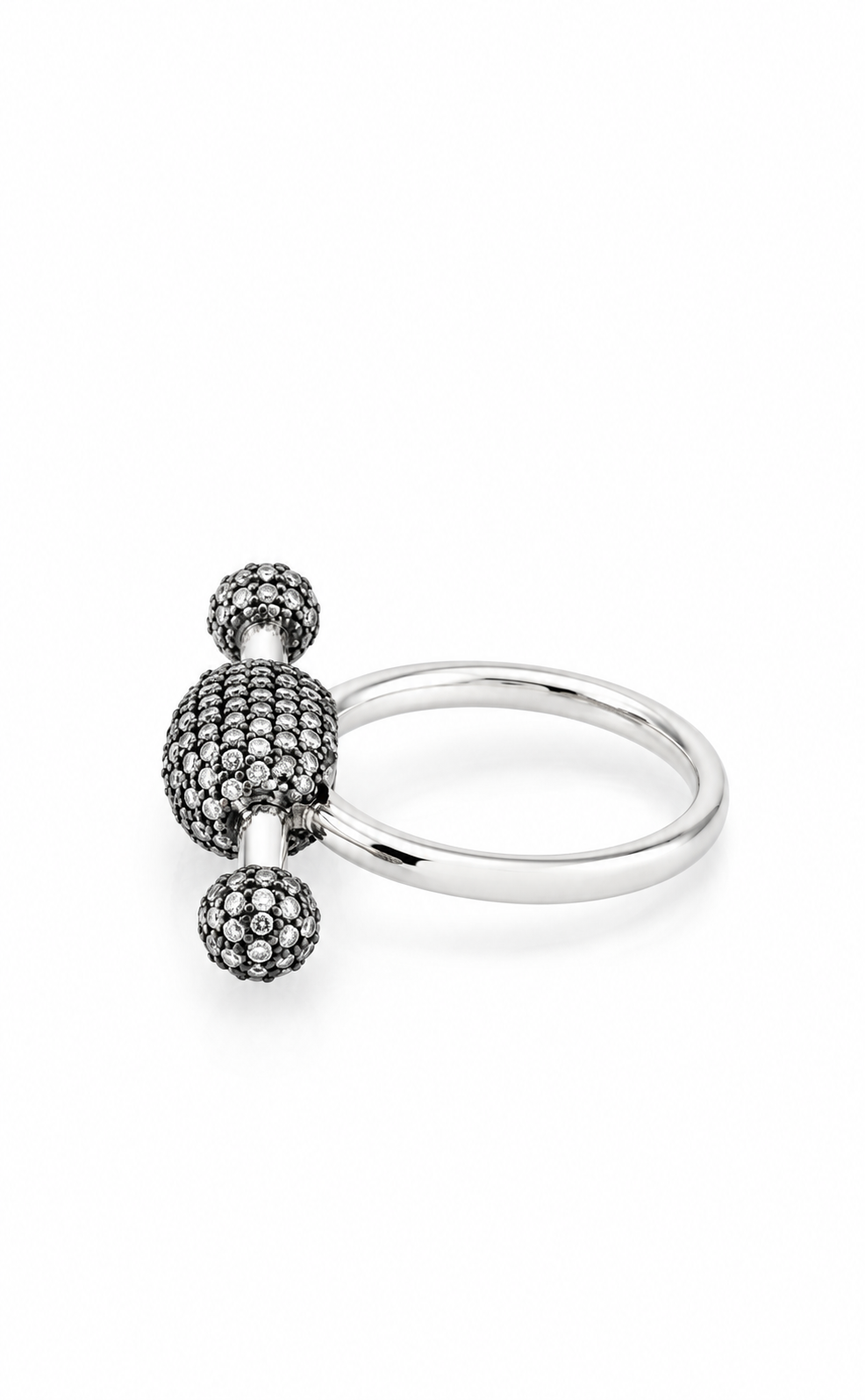 Cheval Diamond Ring by Vincent Peach, view 4