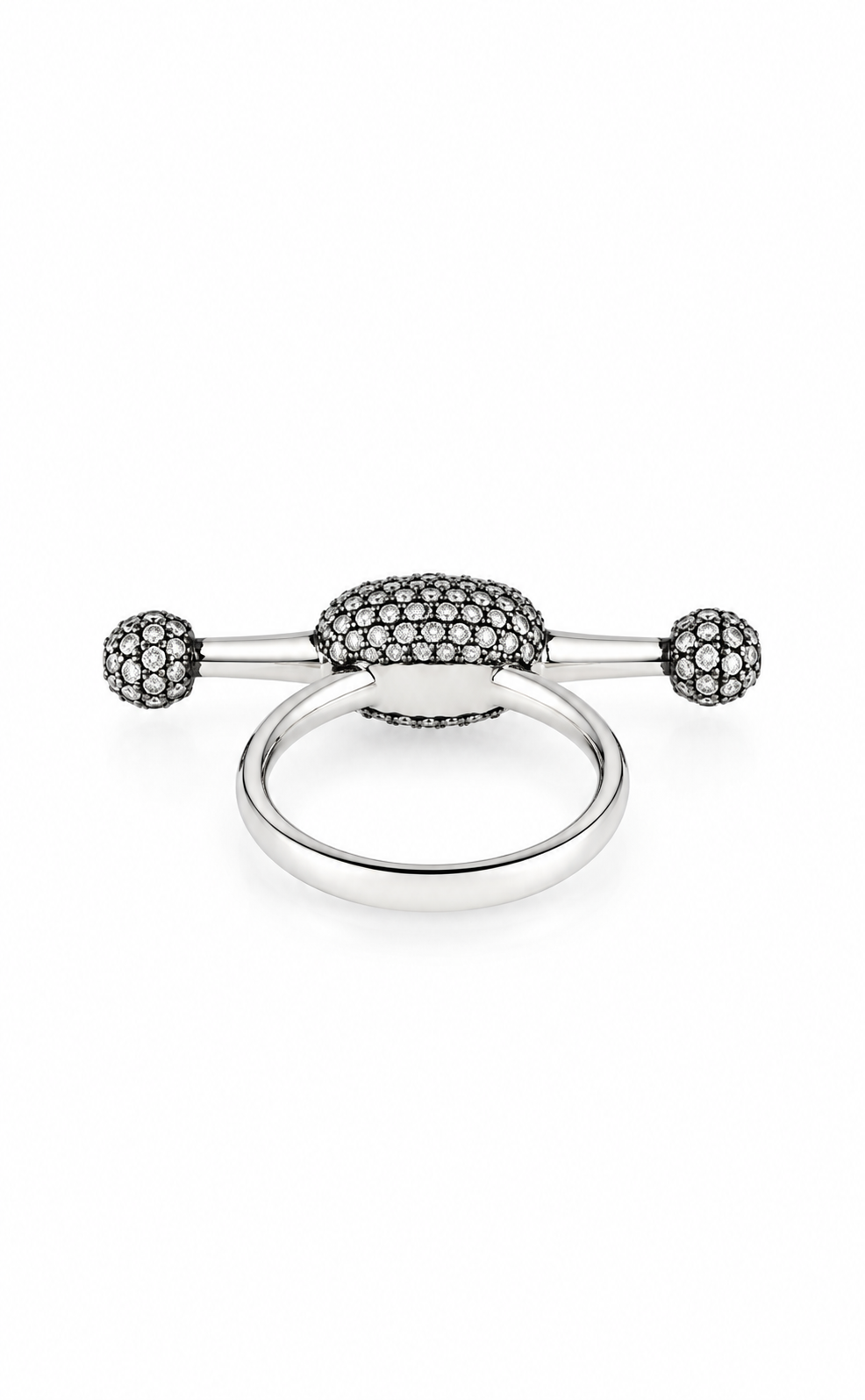 Cheval Diamond Ring by Vincent Peach, view 5