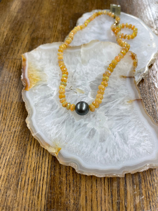 Opal Tahitian Necklace