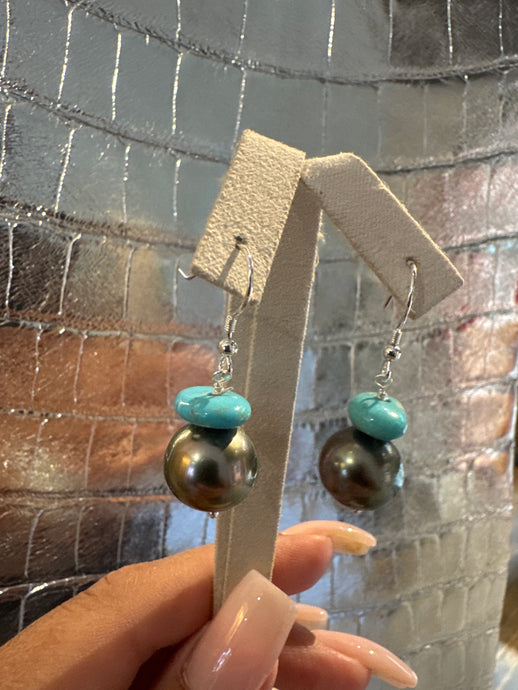 Tahitian Earrings - Vincent Peach Fine Jewelry