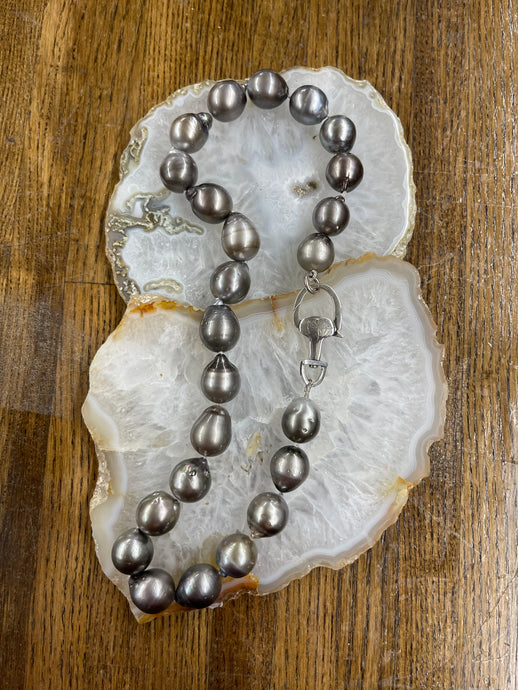 Tahitian Equestrian Necklace