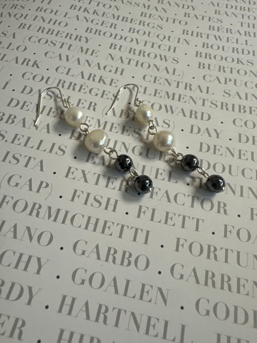 Hematite Earrings