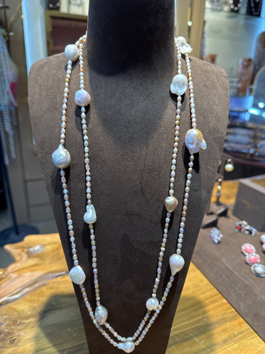Multi-Pink Pearls - Vincent Peach Fine Jewelry