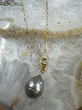 18x15 Drop Tahitian Enhancer - Vincent Peach Fine Jewelry