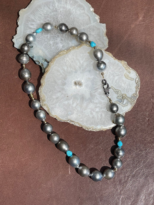 Fe Collection Tahitian Necklace - Vincent Peach Fine Jewelry