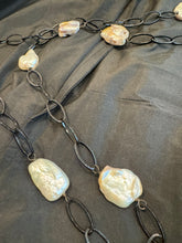 Large Tissue Pearl 48” Necklace