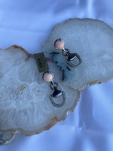 Diamond Pink Opal Churchill Earrings | Vincent Peach Fine Jewelry