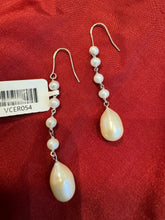 Tear Drop Freshwater Pearl Earrings