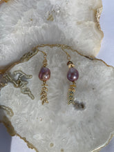 Leafy Pink Earrings - Vincent Peach Fine Jewelry