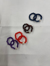 Stretch gemstone rings - Vincent Peach Fine Jewelry