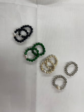 Stretch gemstone rings - Vincent Peach Fine Jewelry