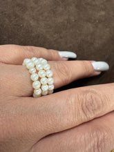 Stackable Freshwater Pearl Rings - Vincent Peach Fine Jewelry