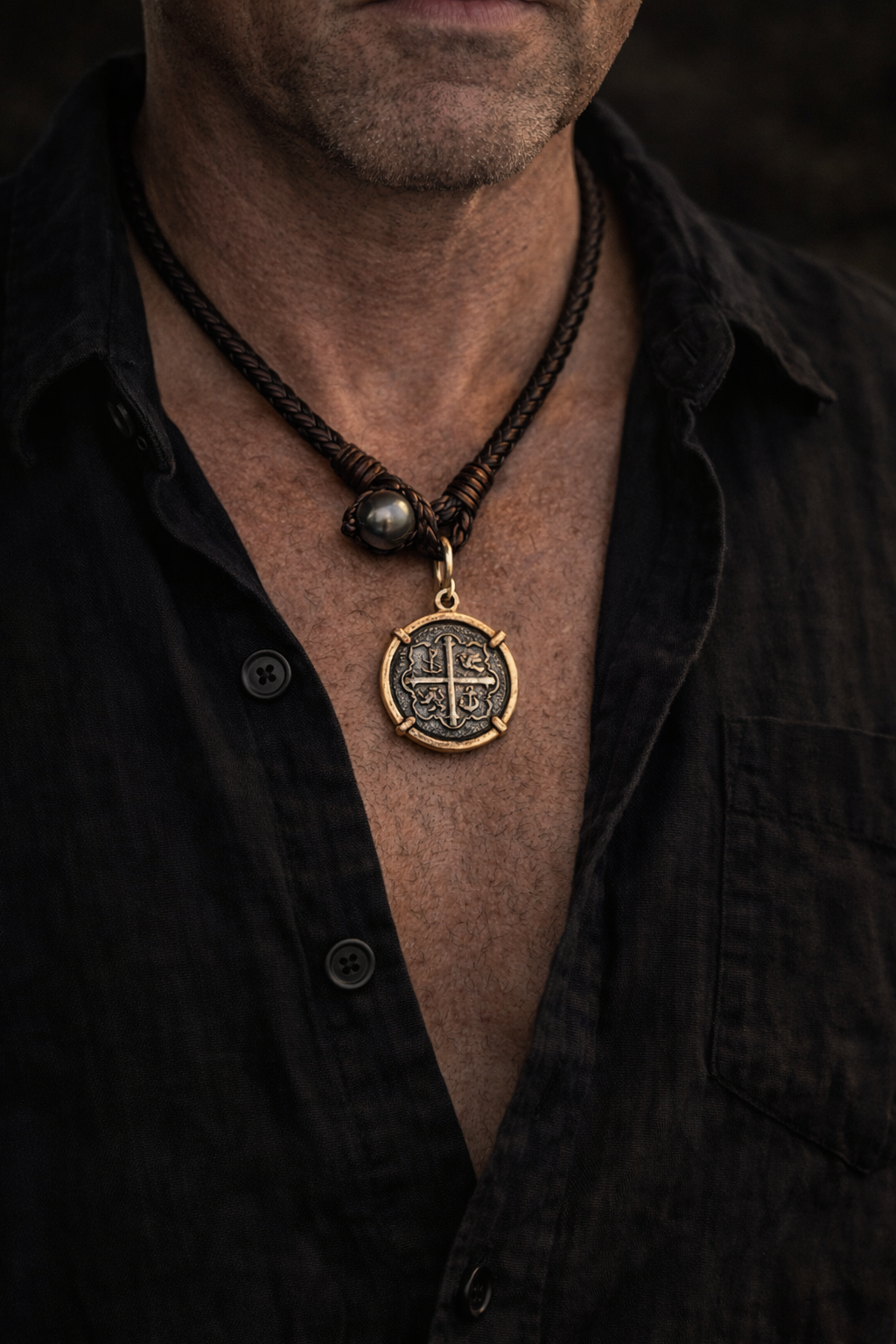 Kingdom Nano Bible Coin Necklace - Vincent Peach Fine Jewelry