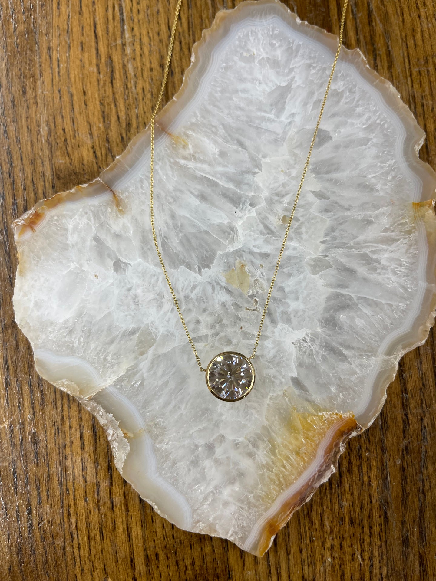 Gold 7.7ct CVD Necklace