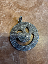 Diamond Smiley Face Pendant - Vincent Peach Fine Jewelry