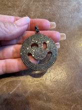 Diamond Smiley Face Pendant - Vincent Peach Fine Jewelry