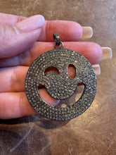 Diamond Smiley Face Pendant - Vincent Peach Fine Jewelry