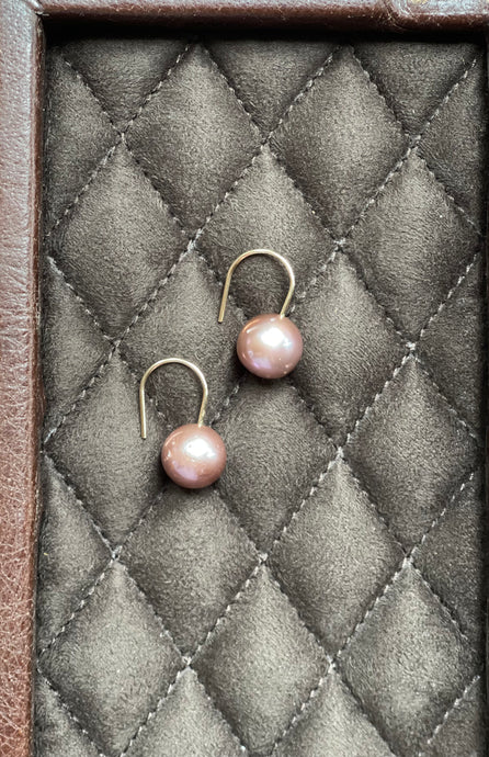 Classic Pearl Earring Drops - Vincent Peach Fine Jewelry