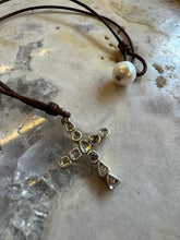 Rose Cut Diamond Cross - Vincent Peach Fine Jewelry