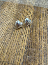 Heart Sterling Earrings - Vincent Peach Fine Jewelry