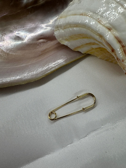Goldfill Safety Pin Enhancer - Vincent Peach Fine Jewelry