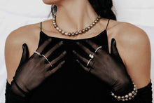 Tahitian Pearl Necklace | Large Diamond Clasp