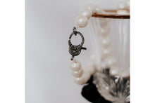 Freshwater Pearl Necklace | Diamond Clasp